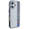 BMW BMHCP16S23HTFEG iPhone 16 6.1 szary/grey hardcase Motorsport IML Vertical Stripe